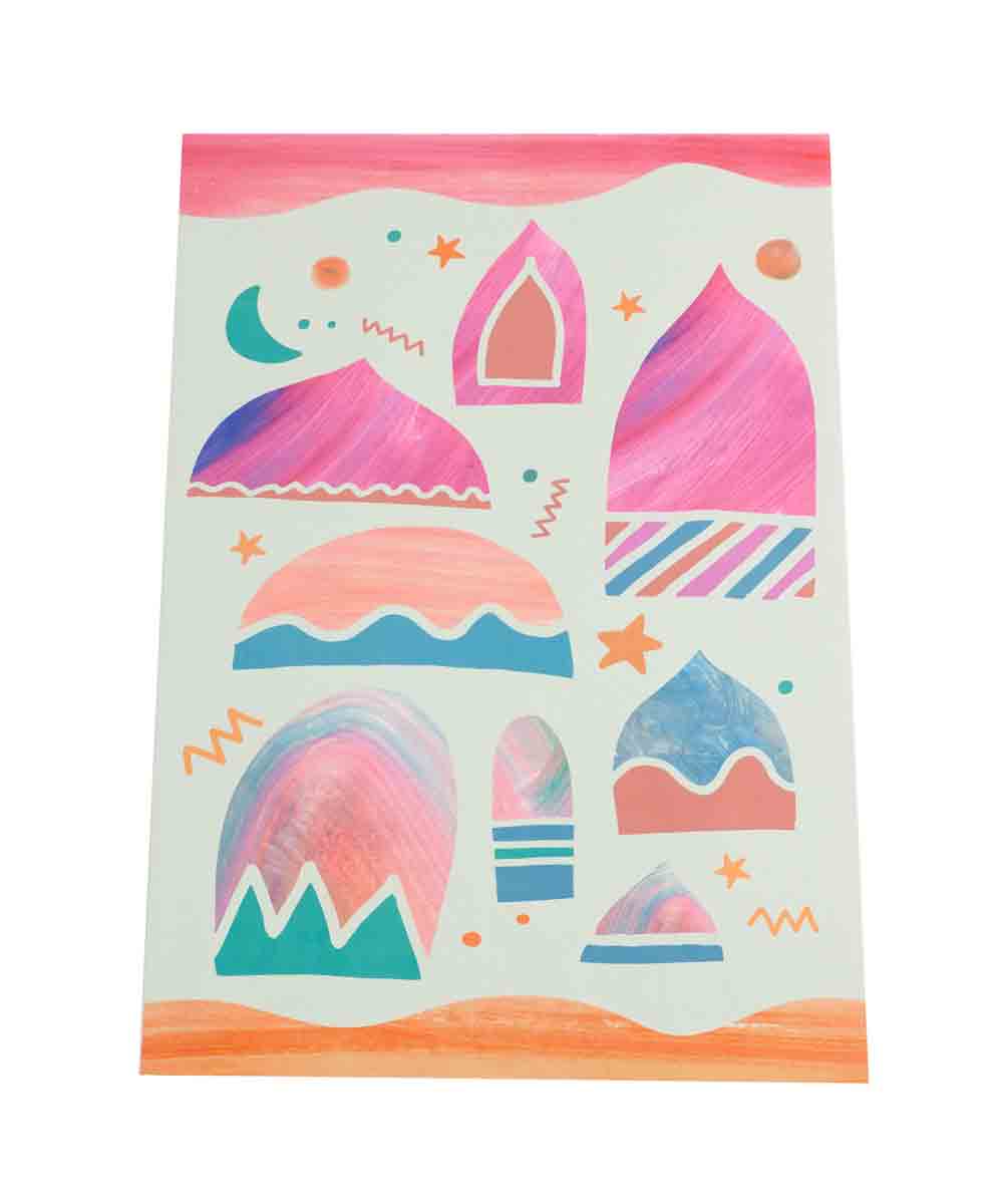 Sabr Starship Landing I Compact Prayer Mat