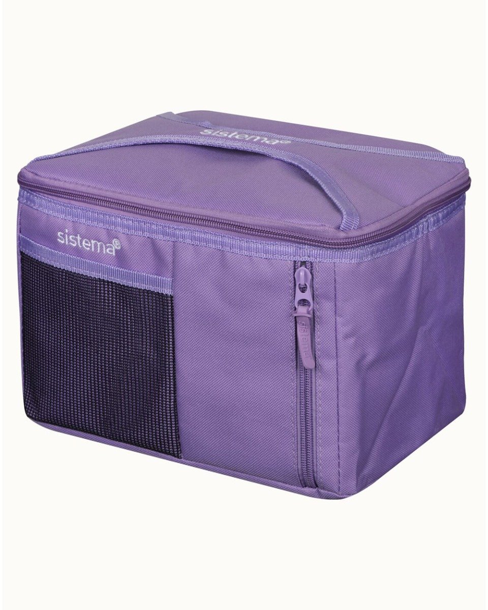 Sistema Mega Fold Up Cooler Bag Lilac