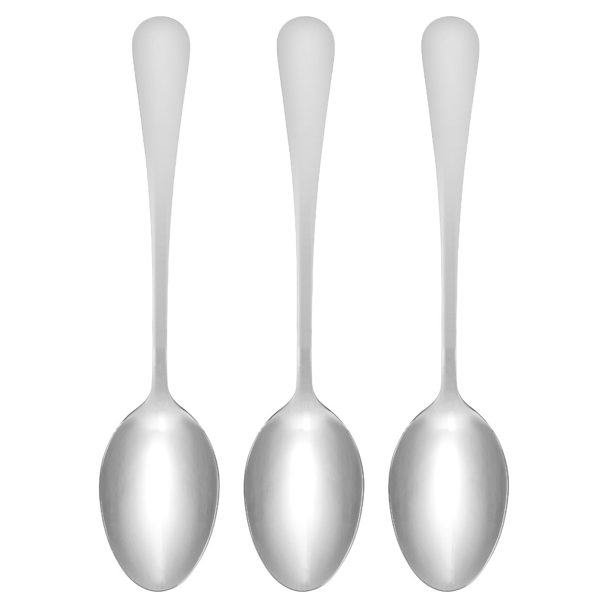 Fissman Set of 3 Dinner Spoons Flavia 20cm Stainless Steel