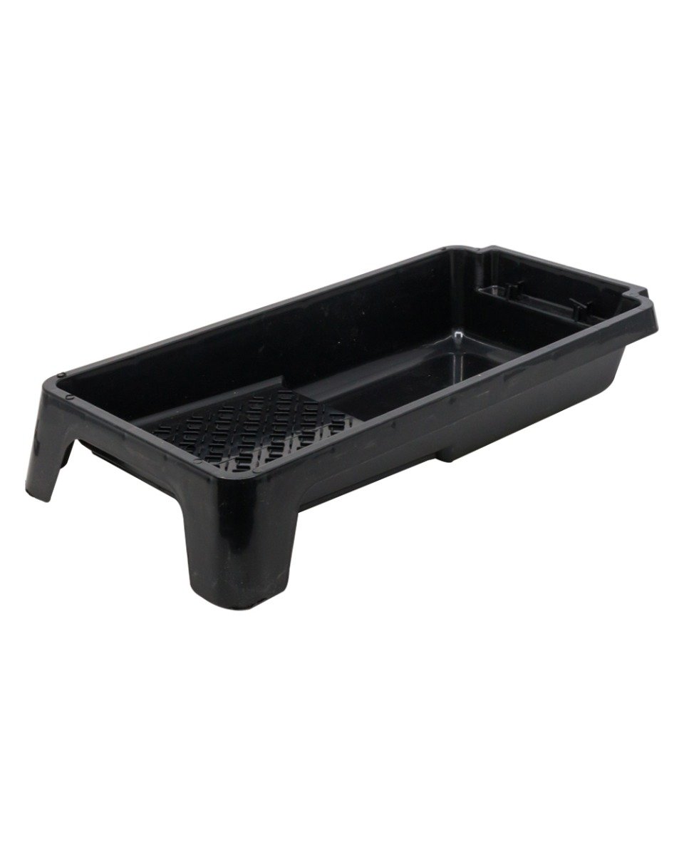 Roll Roy 4 inch Plastic Paint Tray Black