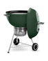 Weber 22 inch Original Kettle Premium Charcoal Grill Green