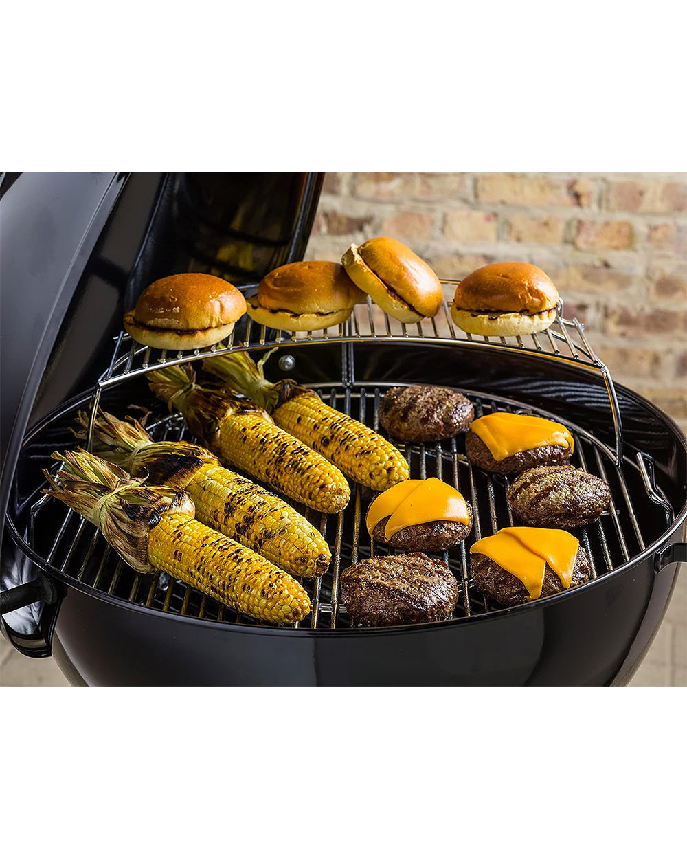 Weber Master Touch Charcoal Grill 22 inch Spring Ivory