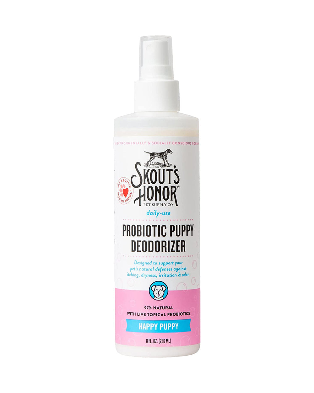 Skouts Honor 30ML Probiotic Daily Use Deodorizer Happy Puppy Grooming