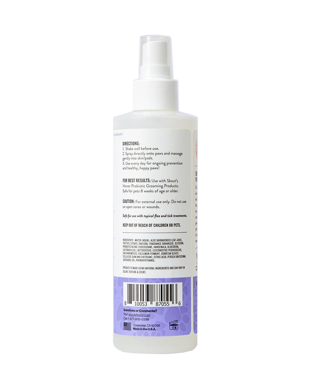 Skouts Honor 30ML Probiotic Paw Spray Wellness