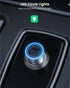 UGREEN Dual USB-A 24W Aluminum Case Car Charger Silver