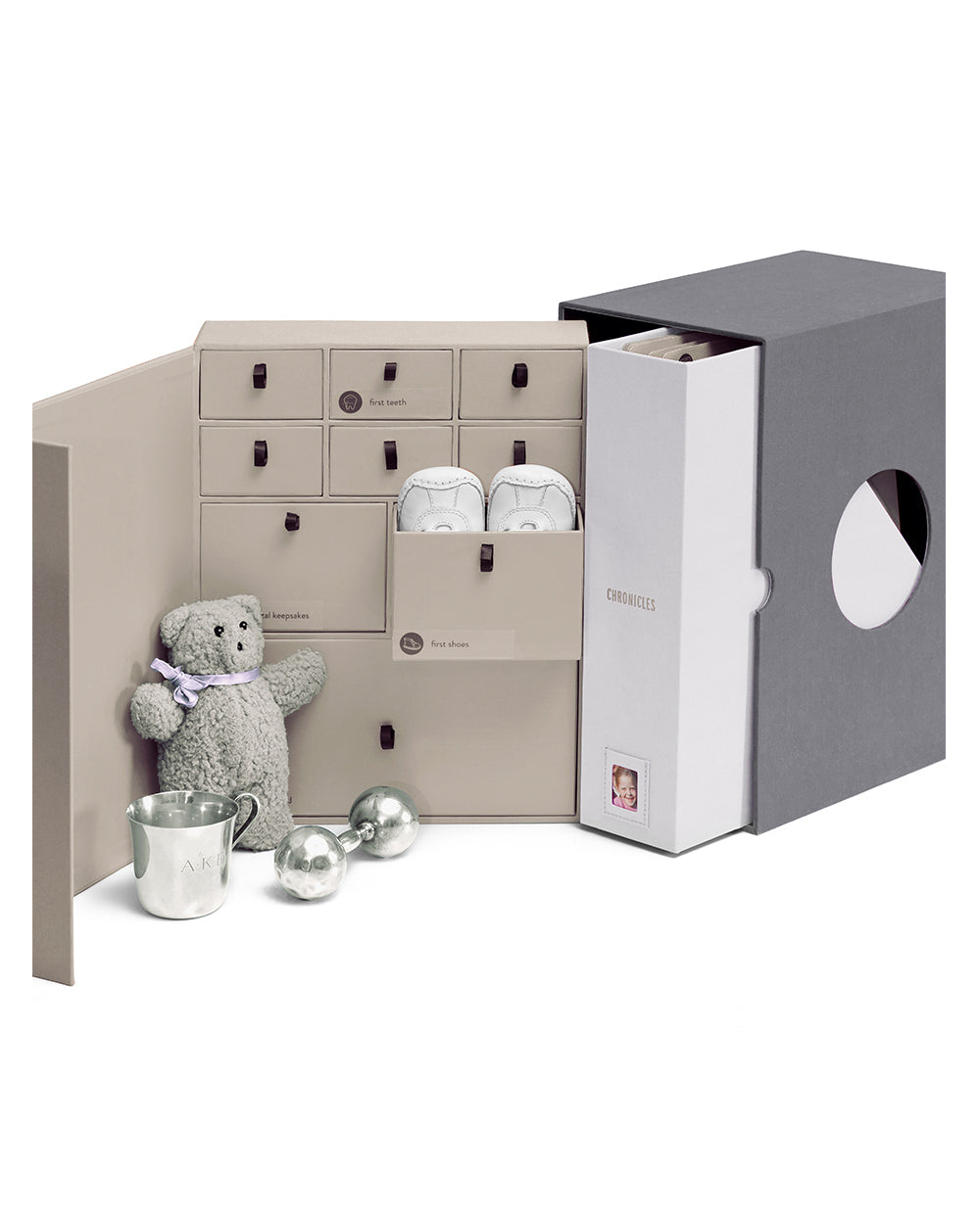 Savor Deluxe Baby Edition Keepsake Box Slate