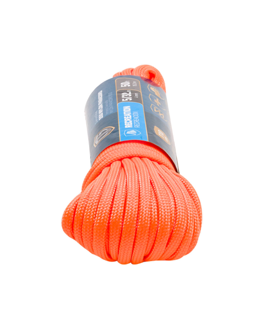 Tru-Guard Orange Para Cord 4mm x 15.2 Metre