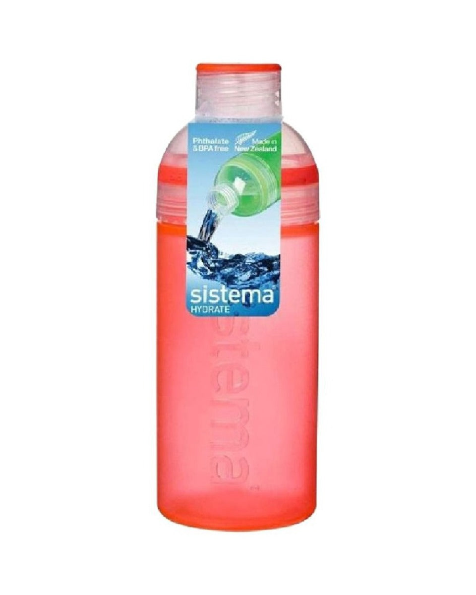Sistema 700ML Trio Bottle Orange