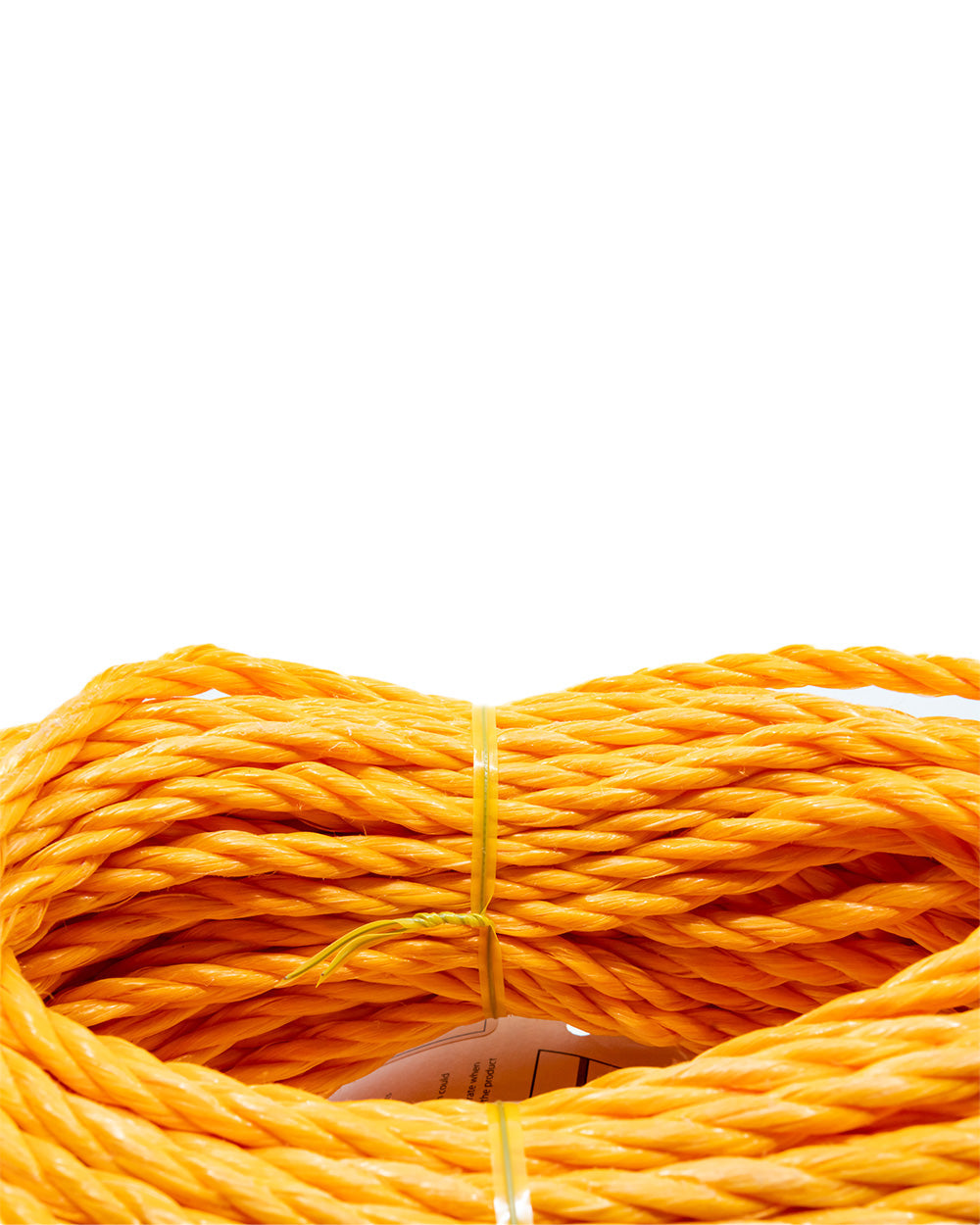 Wellington Cordage 1/4"x100' Yellow Poly Rope