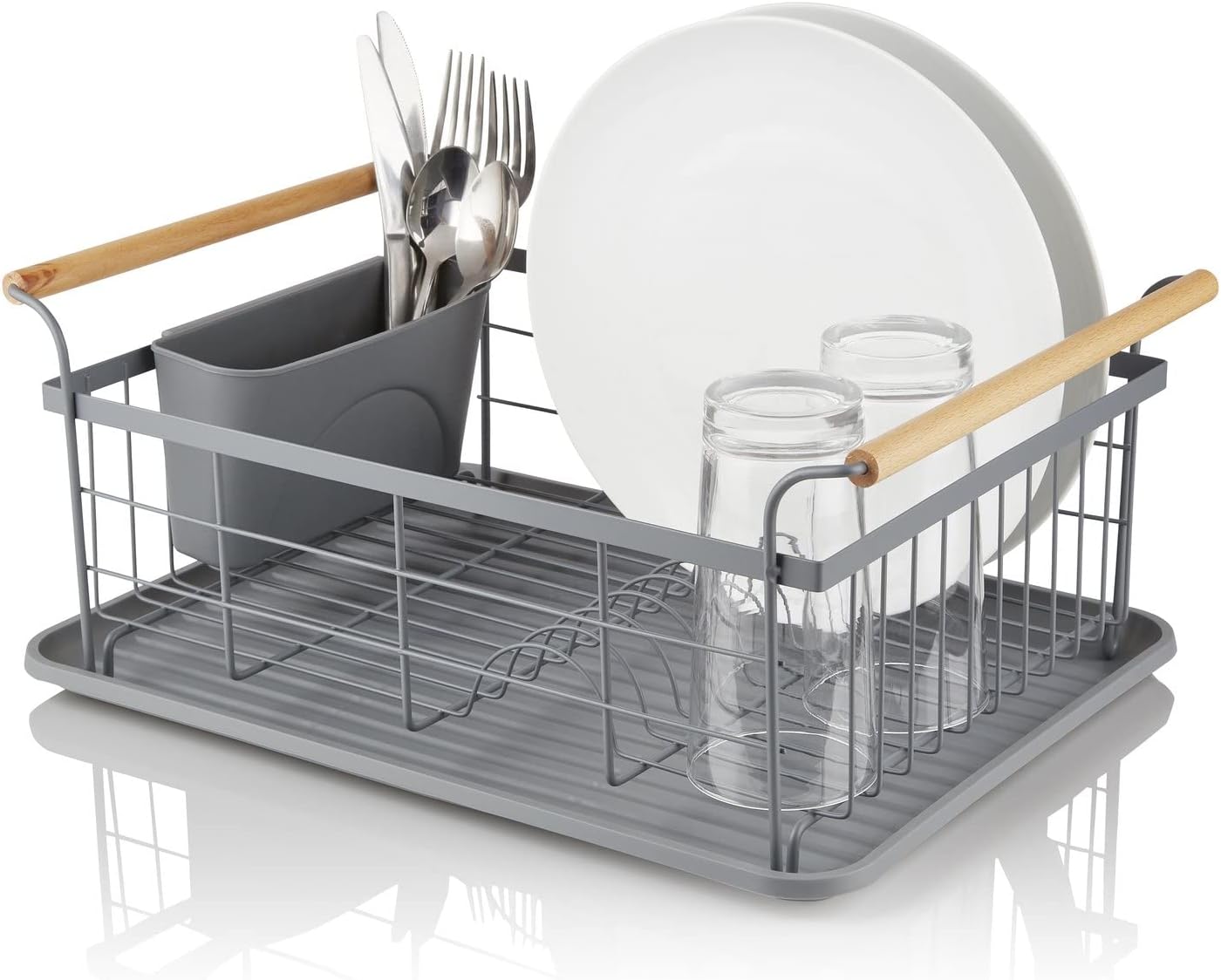 Swan Nordic Dish Rack Grey