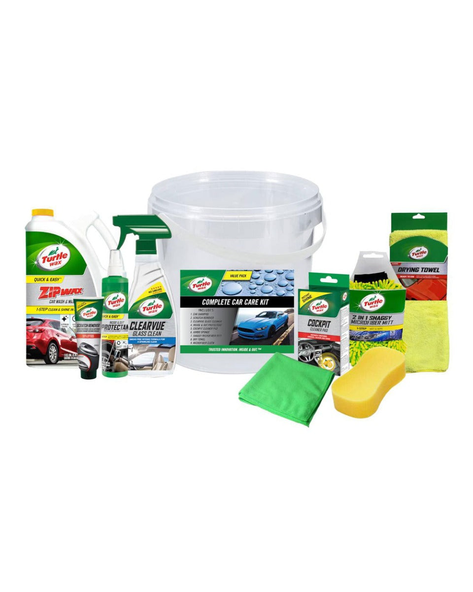 Turtle Wax 10 Piece Complete Car Care Kit