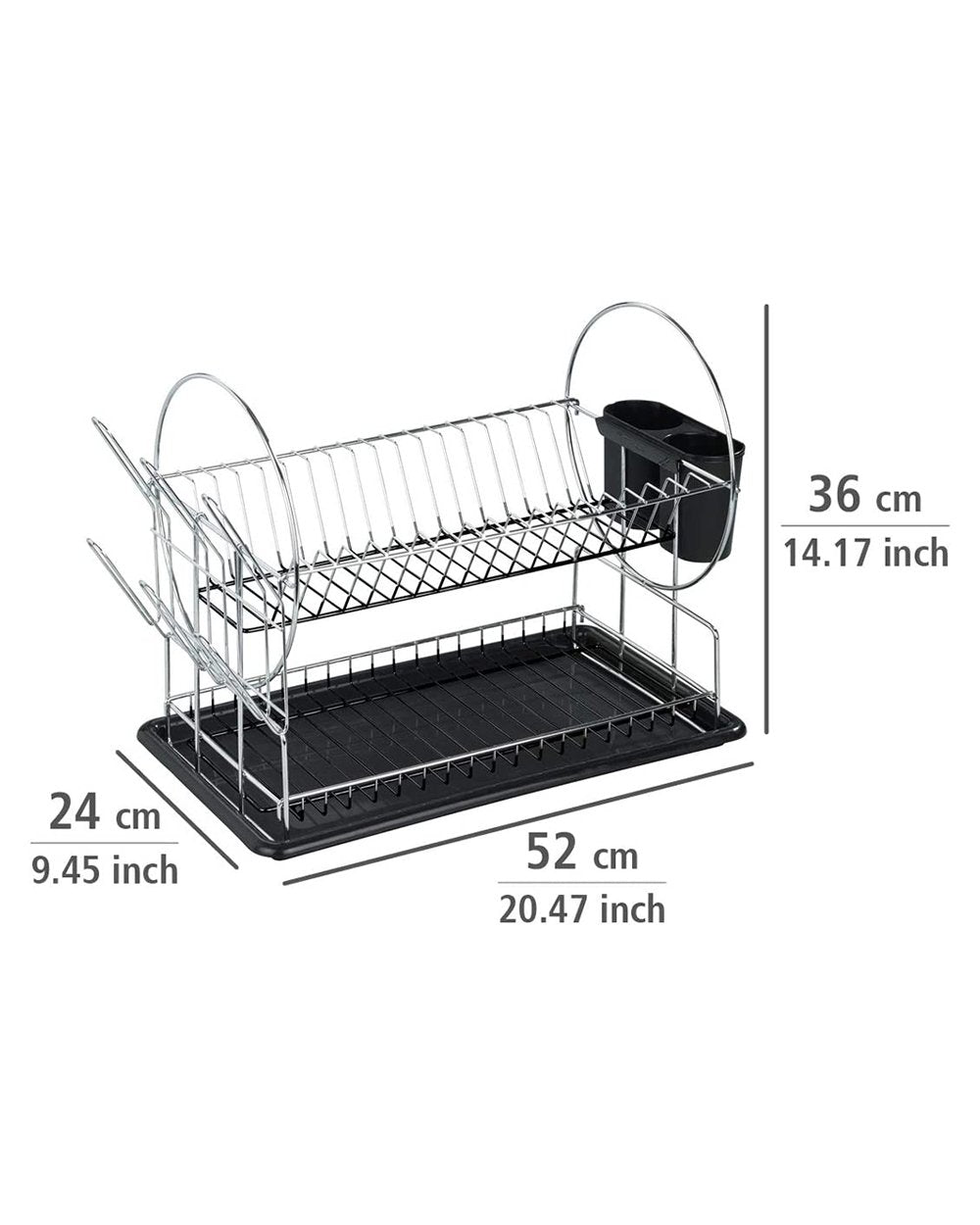Wenko Dish Rack Premium Duo