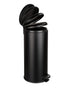 Wenko Pedal Bin Leman Black Easy Close 30 Liter