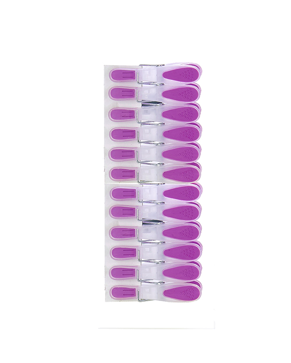 Woolite 24 Count Soft Grip Plastic Clothespins Multicolor