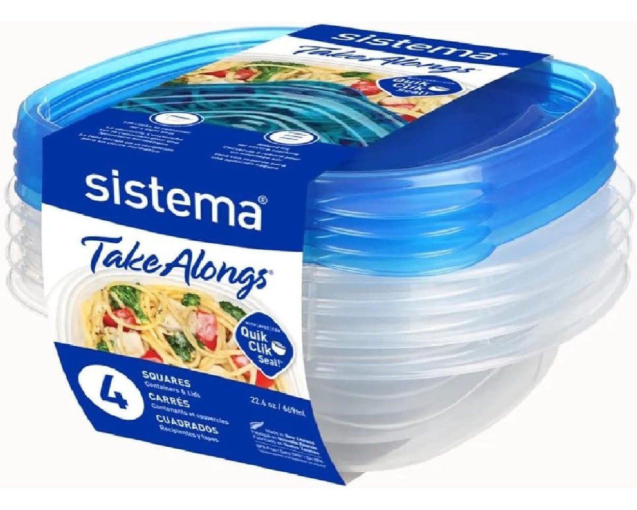 Sistema Takealongs Square 669 ML