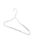 Whitmor Slim Sure Grip Hangers Set Of 10 Grey