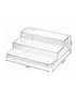 Inter Design Crisp Tiered Spice Rack Clear