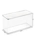 Inter design Kitchen Binz Stackable Box 5.5 X 13.3 X 7 inchClear