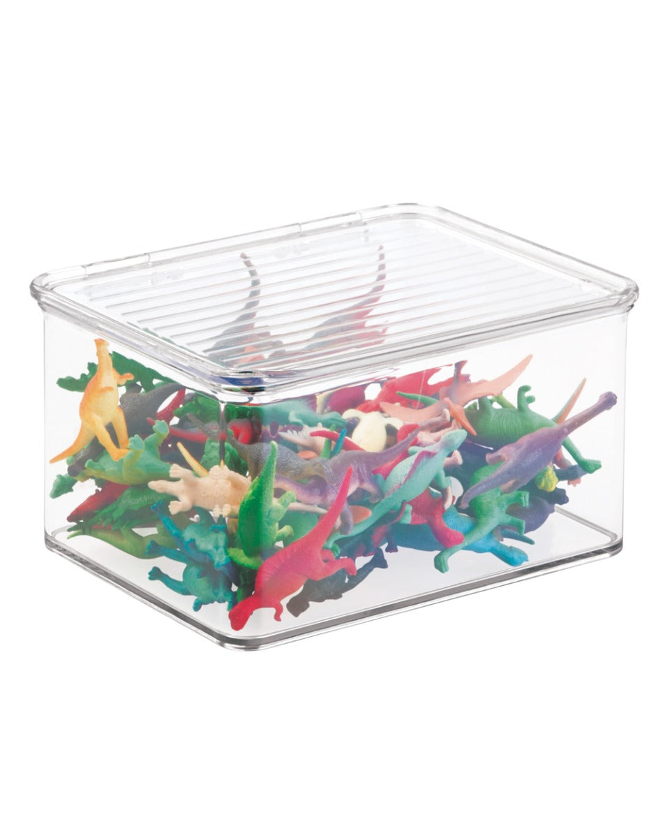 Interdesign Kitchen Binz Stackable Box 5.5 X 6.6 X 3.7 inch Clear