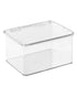 Interdesign Kitchen Binz Stackable Box 5.5 X 6.6 X 3.7 inch Clear