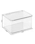 Interdesign Kitchen Binz Stackable Box 5.5 X 6.6 X 3.7 inch Clear