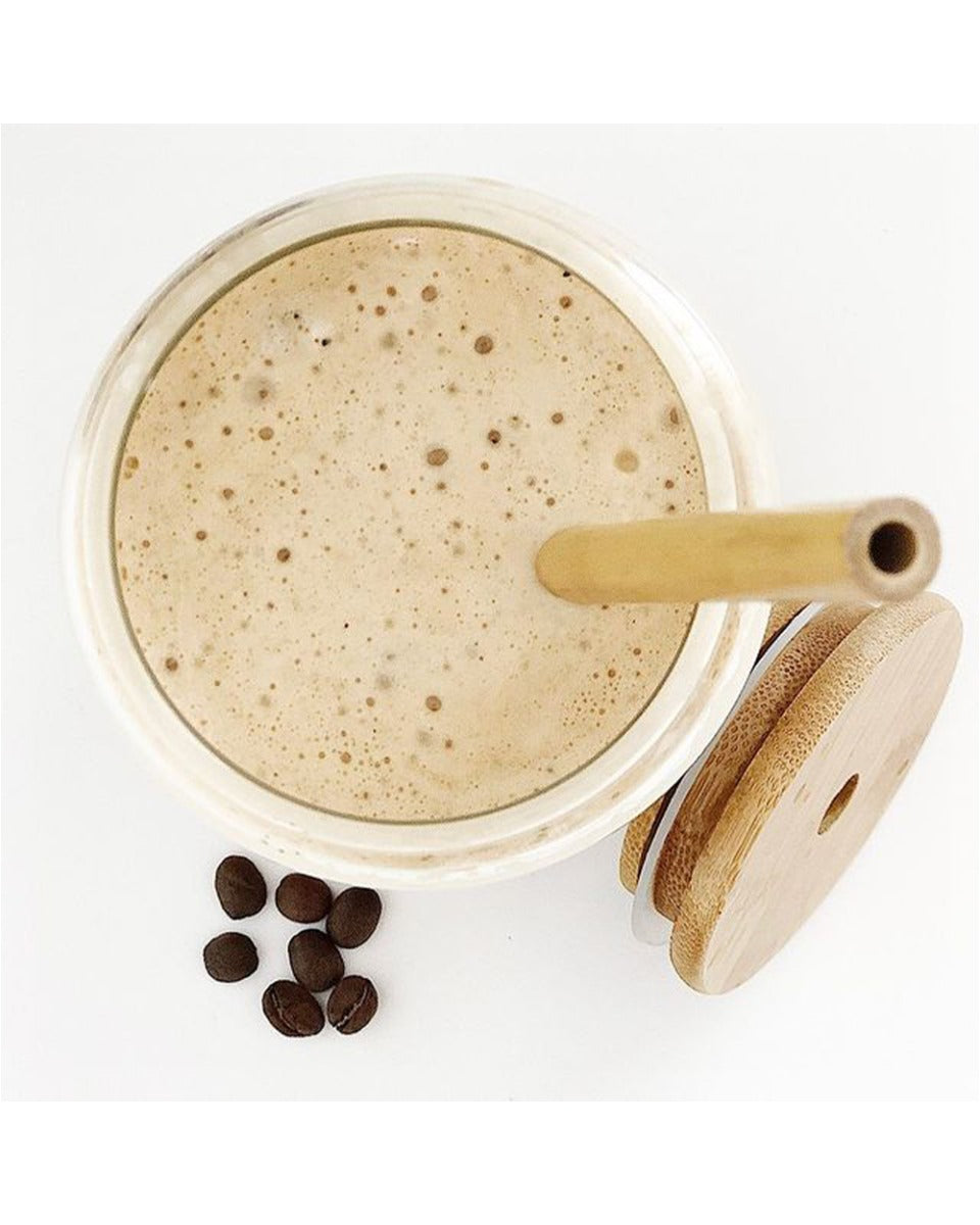 Little Storage Drinking Jar with Straw