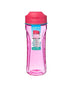 Sistema 600ml Tritan Swift Water Bottle Pink