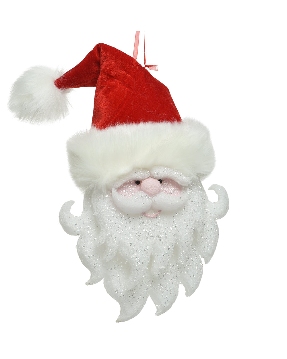 Homesmiths Foam Santa Face Velvet Hat