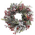 Kaemingk Deco Wreath Frost Red Berries