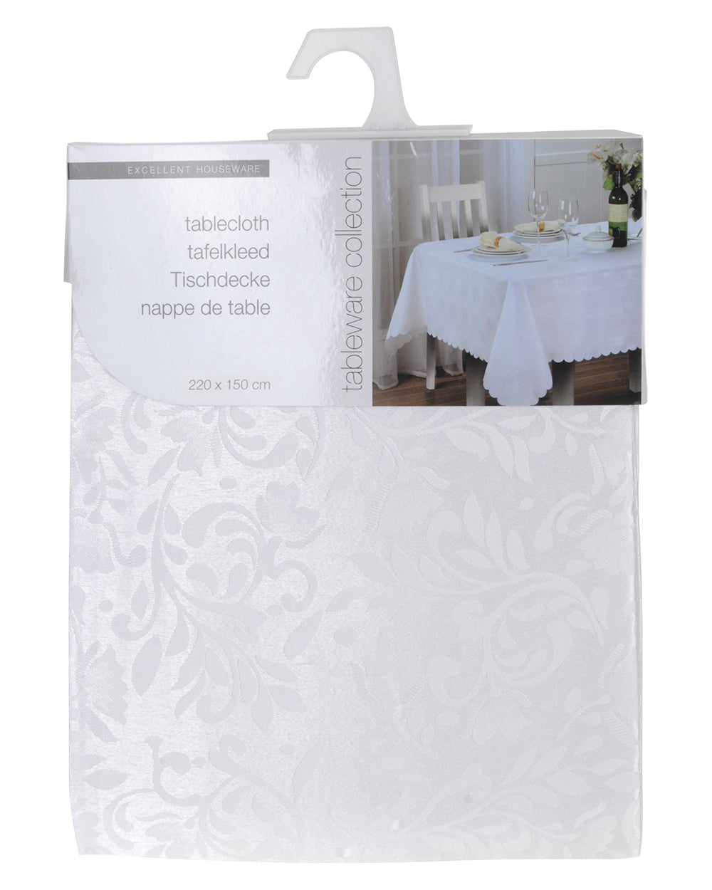 Homesmiths Tablecloth 220X150Cm Damast