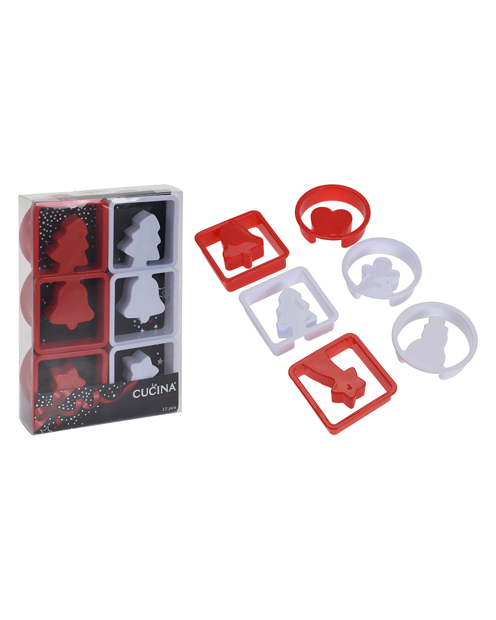 Homesmiths Cookie Cutter Set 12Pcs 6Ass