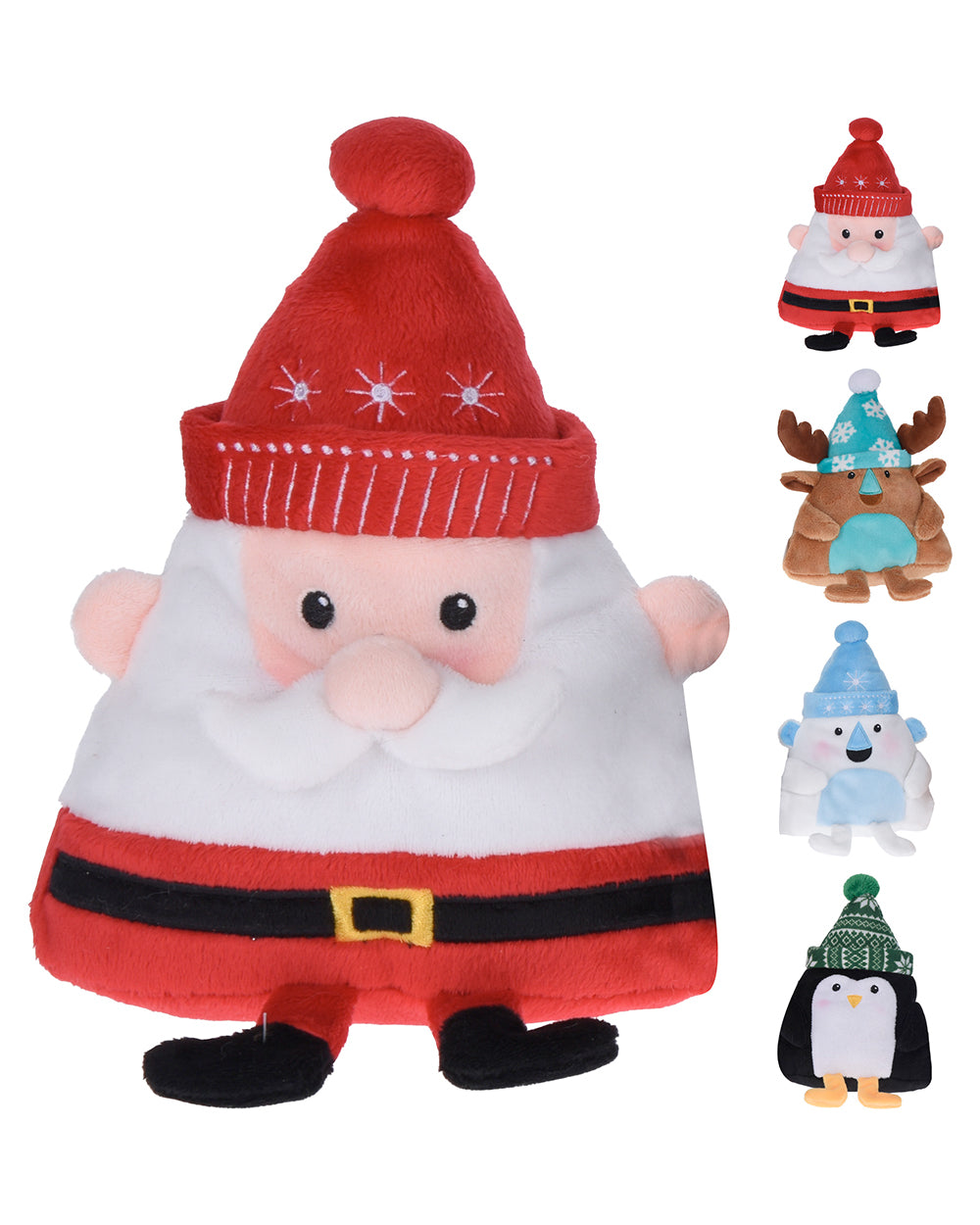 Homesmiths Xmas Figures Plush 20Cm 4Ass