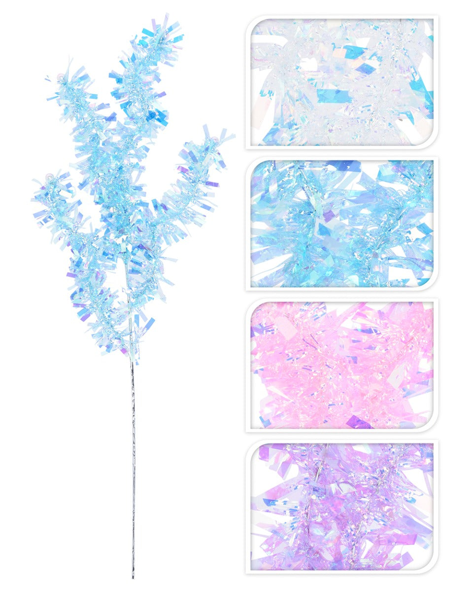 Homesmiths Deco Stick Tinsel 70Cm Ass
