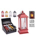 Homesmiths Lantern 13Cm 3 Candles 4Ass