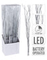 Homesmiths Willow Branches 75Cm 24Led Silver