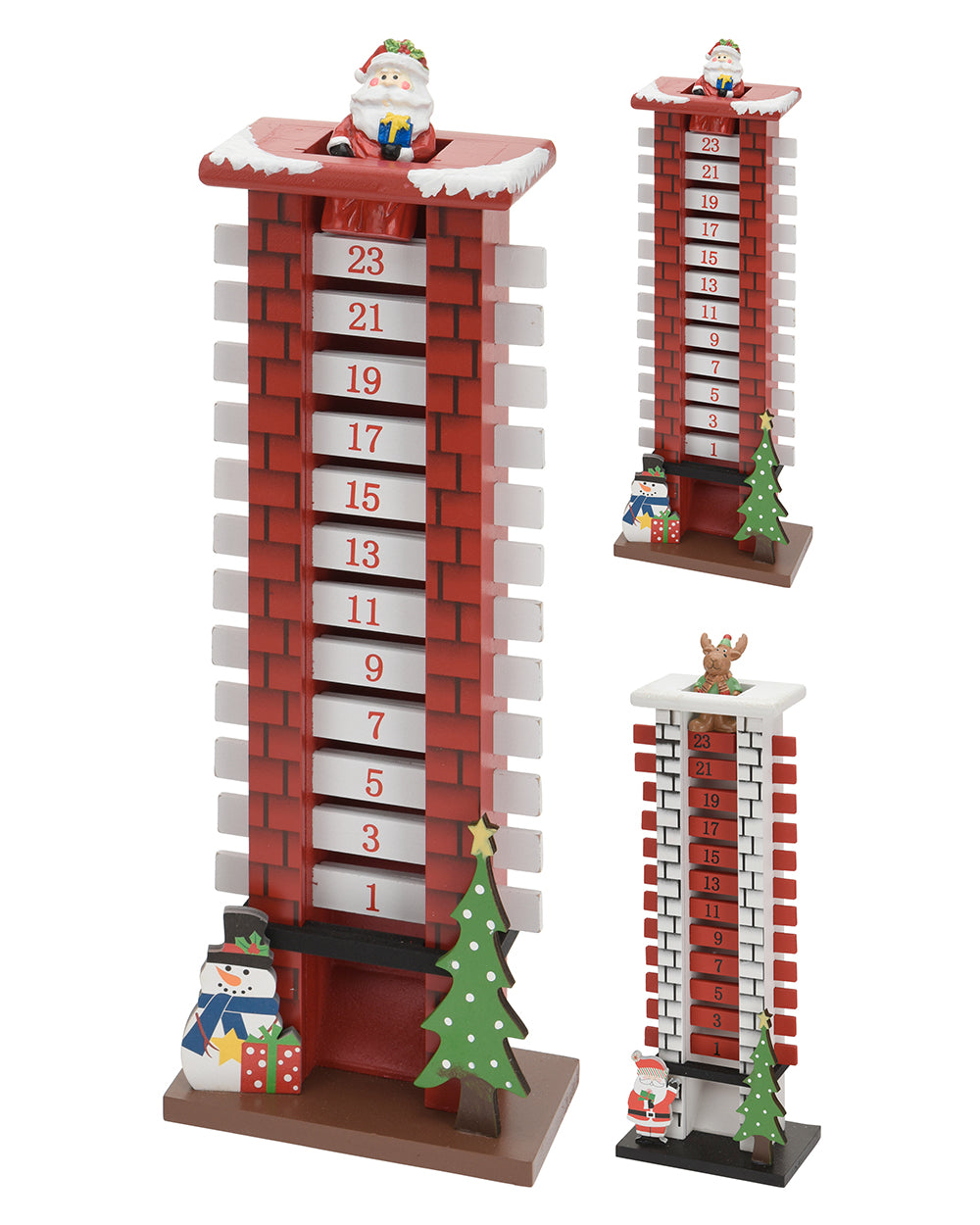 Homesmiths Advent Calendar Fireplace 40Cm