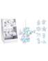 Homesmiths Hang Decoration Xmas 10Cm Blue