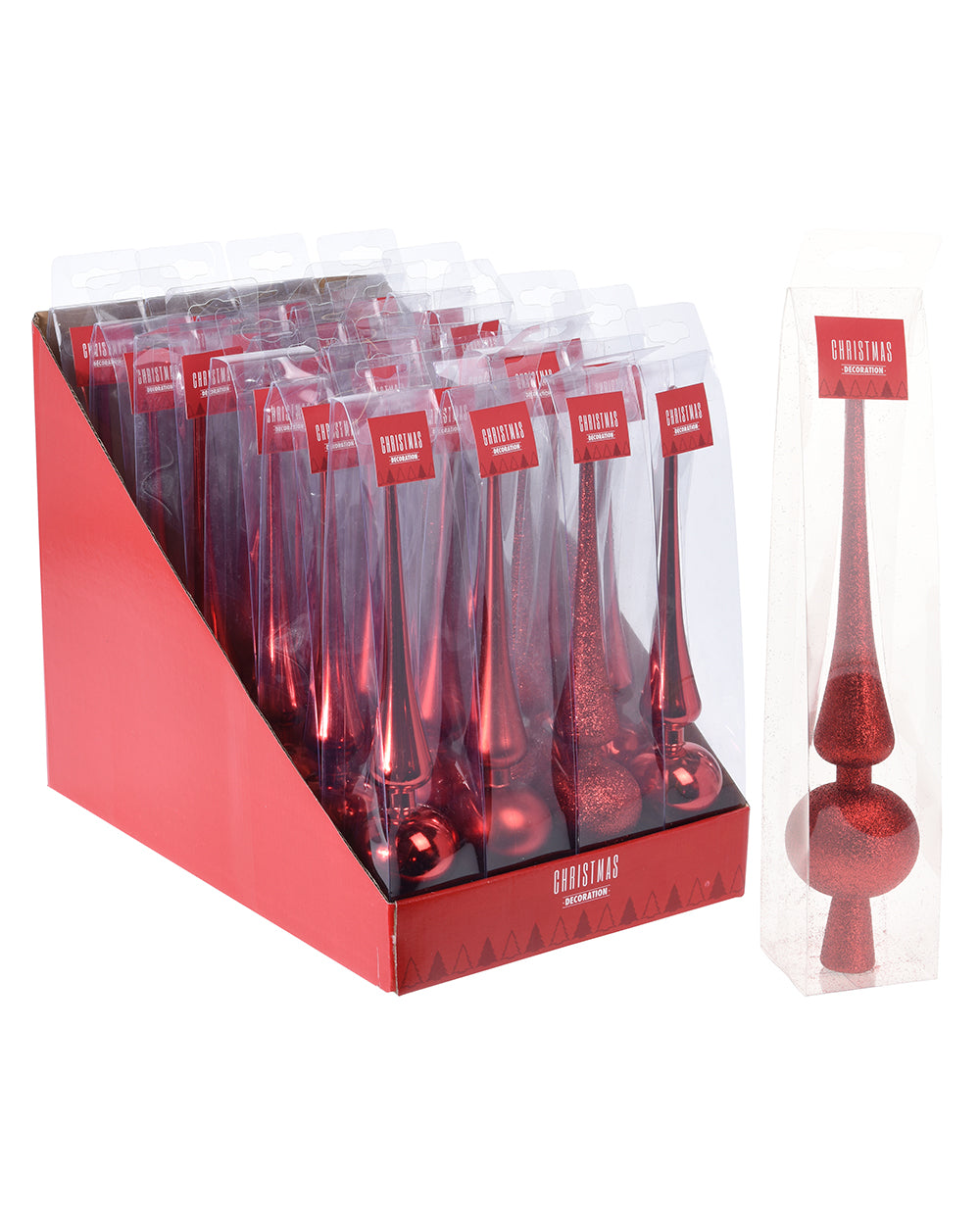 Homesmiths Tree Top 29Cm 3Ass Red