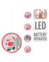 Homesmiths Round Hanger With Led 13Cm Red4As