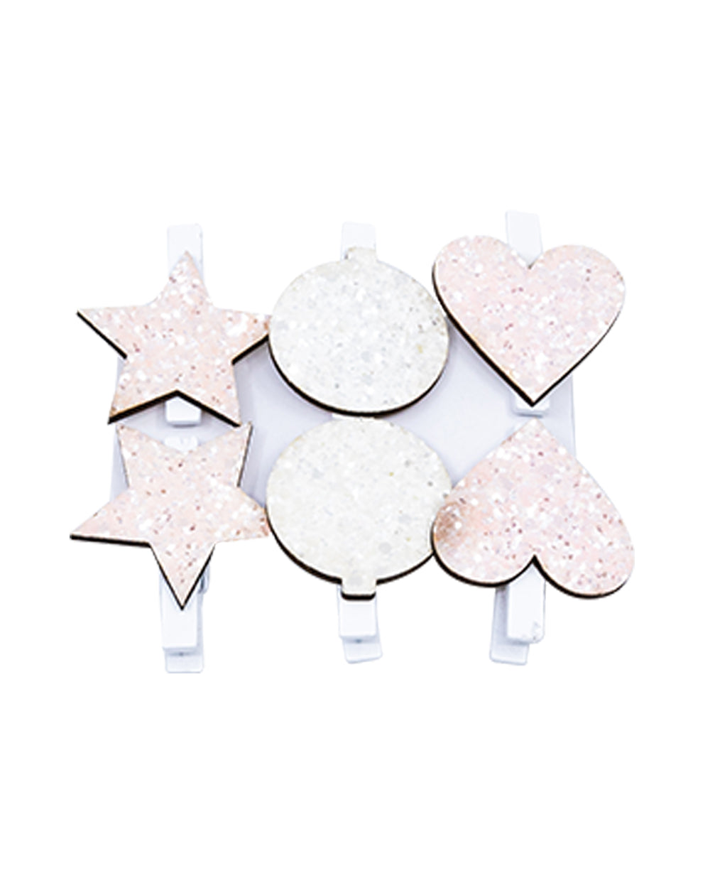 Homesmiths Clip With Deco Set Of 6 6Ass