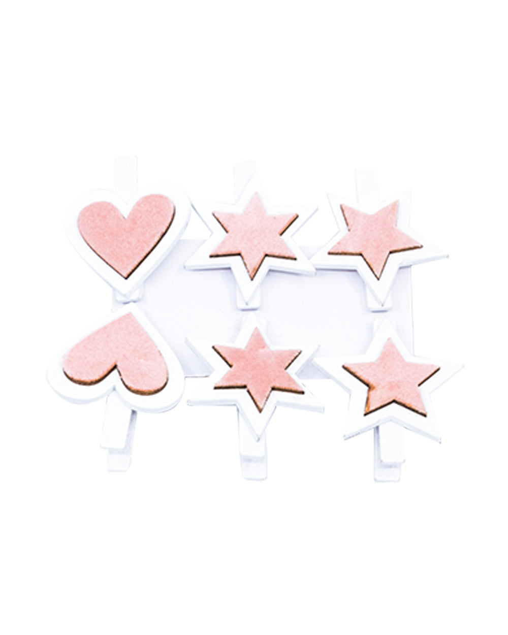 Homesmiths Clip With Deco Set Of 6 6Ass