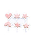 Homesmiths Clip With Deco Set Of 6 6Ass