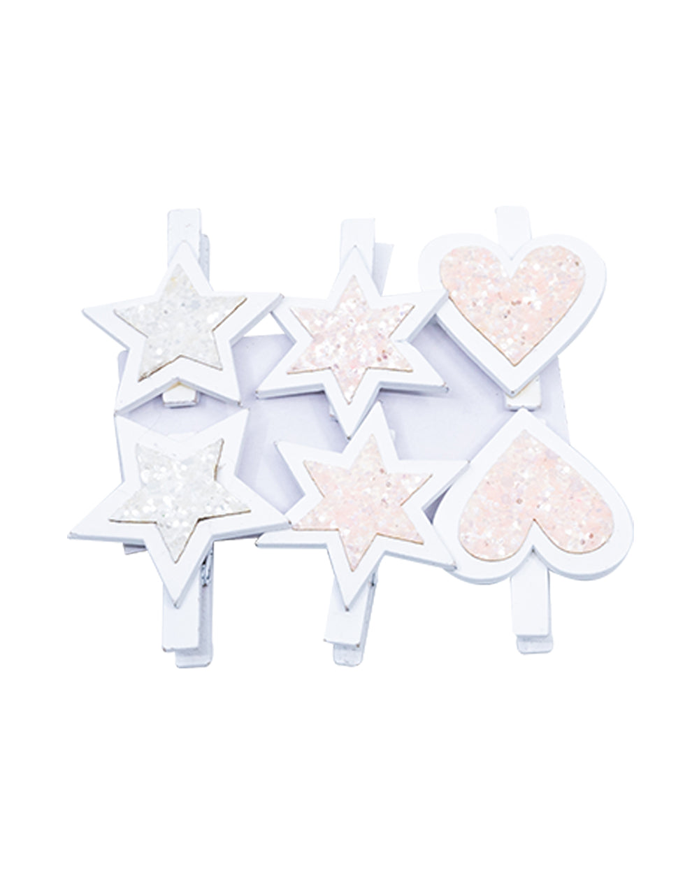 Homesmiths Clip With Deco Set Of 6 6Ass