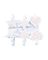 Homesmiths Clip With Deco Set Of 6 6Ass