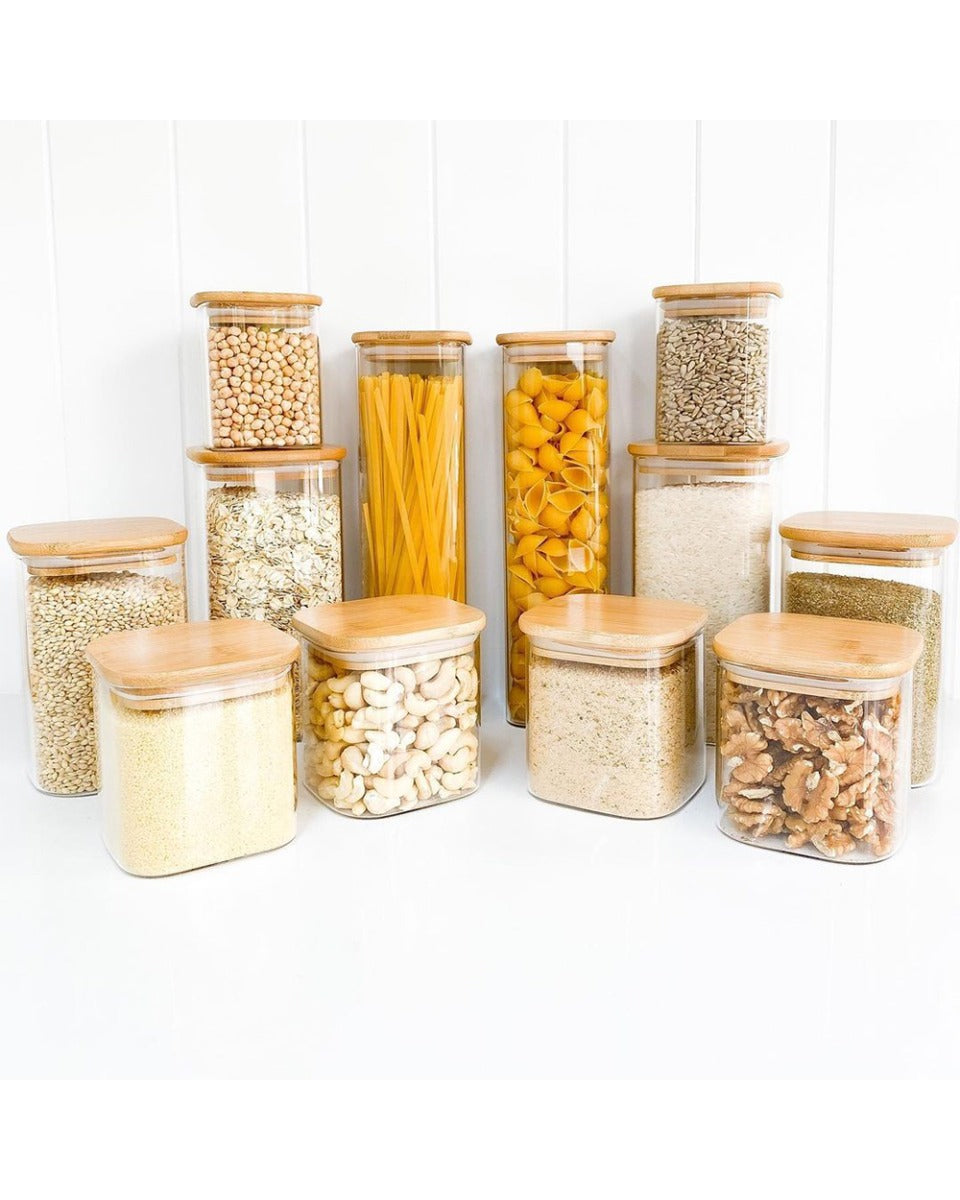 Little Storage Co 1.25L Sqaure Jar