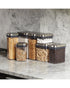OXO 2.6 Litre Steel Big Square Pop Clear Container