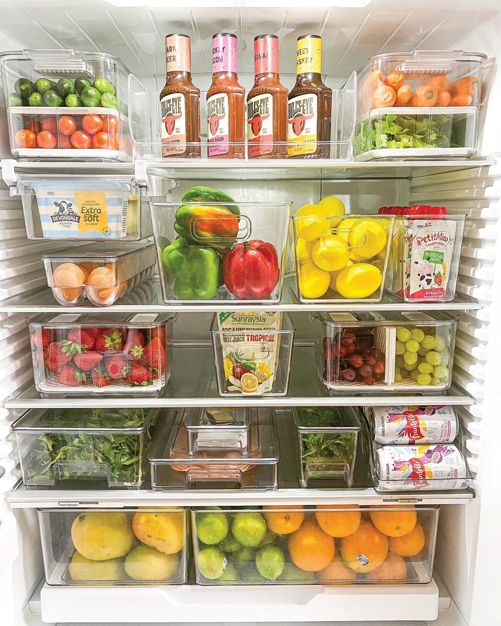Little Storage Fridge & Pantry Large Container with lid