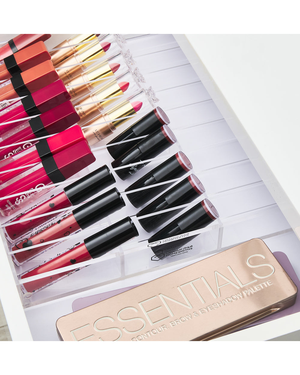 HS Vanity Drawer Organizer 30 compartments Clear Acrylic