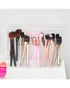 HS Vanity Acrylic Brush Holder Box Clear Acrylic
