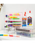 HS Vanity 4 Tiers Acrylic Glasses Display Drawers Clear